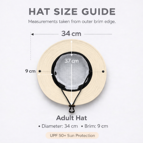 CREAM Unisex Wide Brim Hat