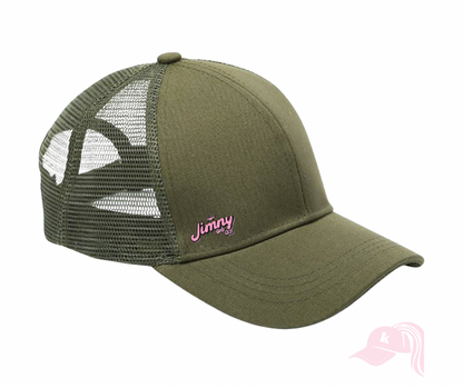 Khaki Jimny Ponytail Cap