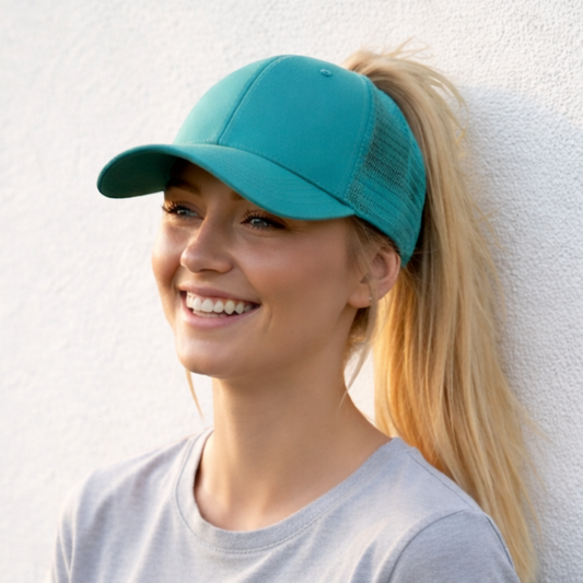 Ocean Mist Ponytail Cap