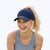 NAVY Plain Ponytail Cap