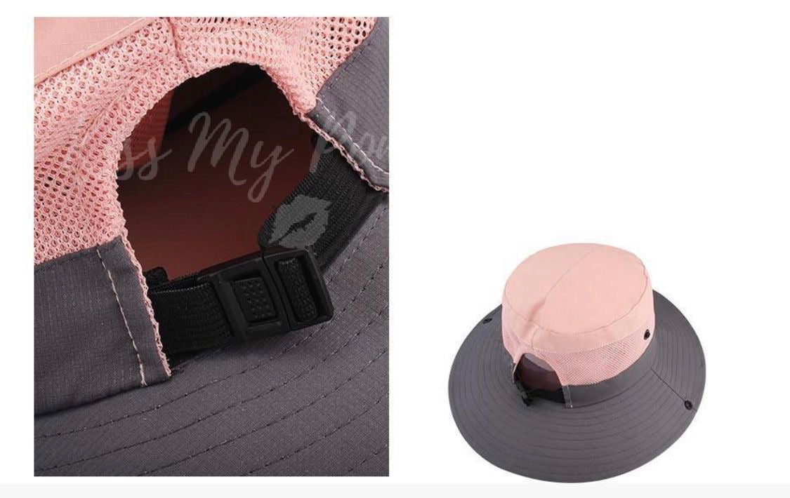 KIDS PINK Unisex Wide Brim Hat