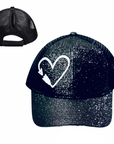 HEART ♥️ ARROW Ponytail Cap