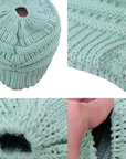MINT Ponytail Beanie