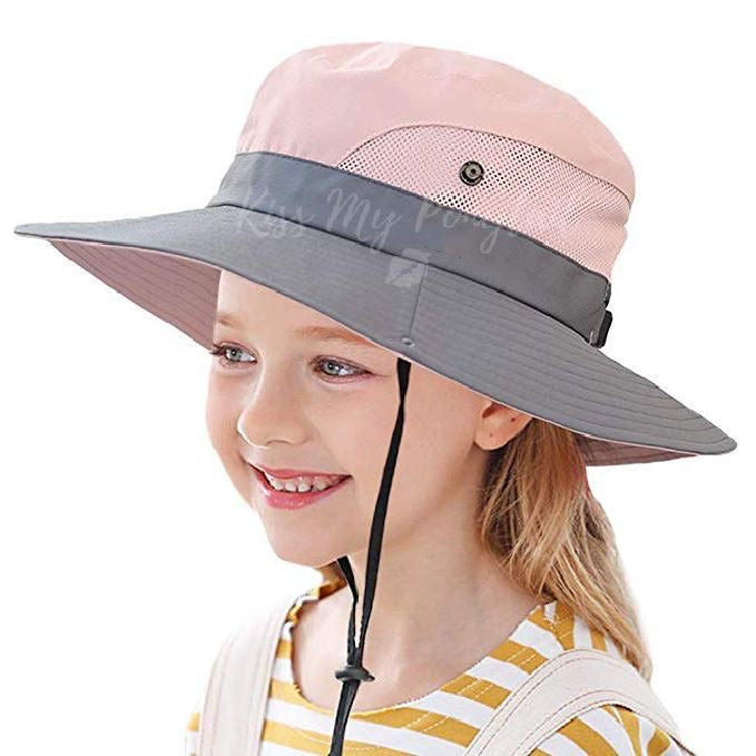 KIDS PINK Unisex Wide Brim Hat