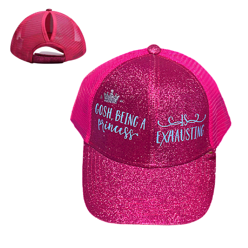 GOSH, BEING A PRINCESS 👸 IS EXHAUSTING Ponytail Cap