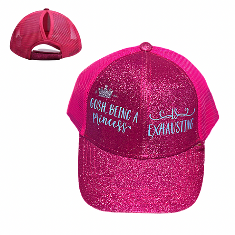 GOSH, BEING A PRINCESS 👸 IS EXHAUSTING Ponytail Cap