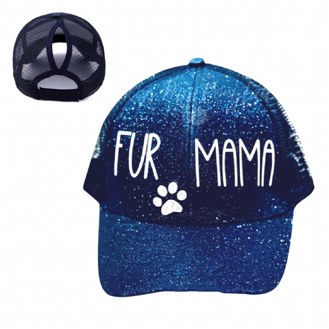 FUR MAMA 🐾 Ponytail Cap