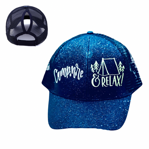 CAMP 🏕️ MORE & RELAX Ponytail Cap