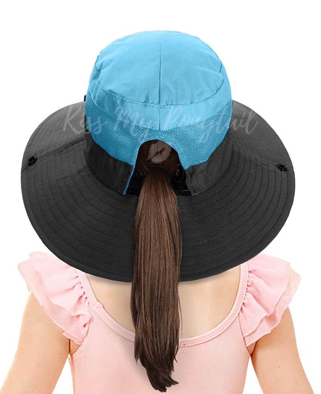 KIDS BLUE Unisex Wide Brim Hat